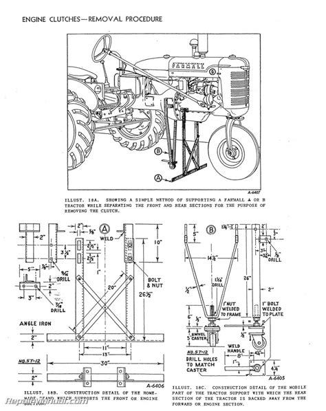 Farmall H Parts List