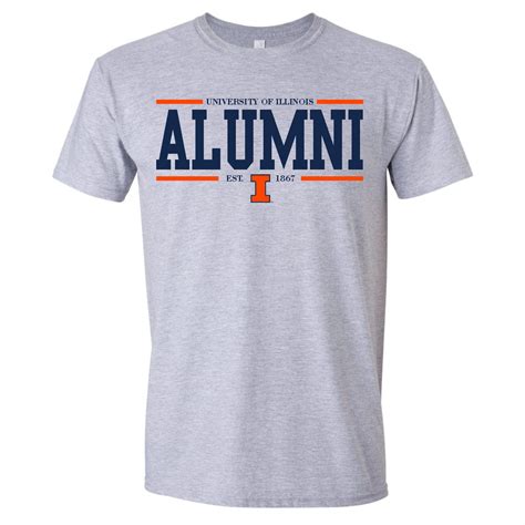 Illinois Fighting Illini Alumni Bar T-Shirt – Gameday Spirit Fanstore