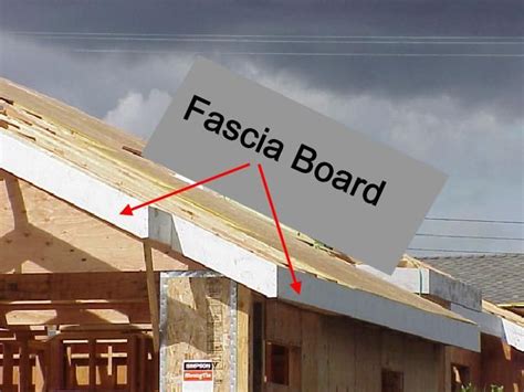 The Fascia Board Or Trim Board Is Installed Around The Perimeter Of The ...