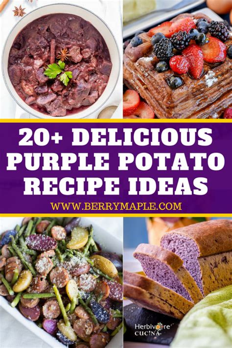 20+ purple potatoes recipes ideas - Berry&Maple