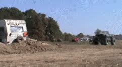 Monster Truck Fail Jump Over Motorhome GIF - Motorhome RV MontsterTruck ...