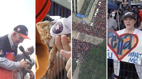 Astros World Series parade: Here are our favorite moments from ...