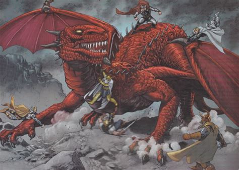 Welsh Dragon (Y Ddraig Goch, Wisdom/Thor character)