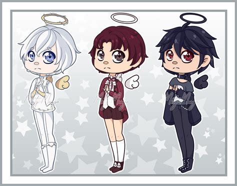 Angel Boys Adoptable Batch - Closed by mango-designs on DeviantArt