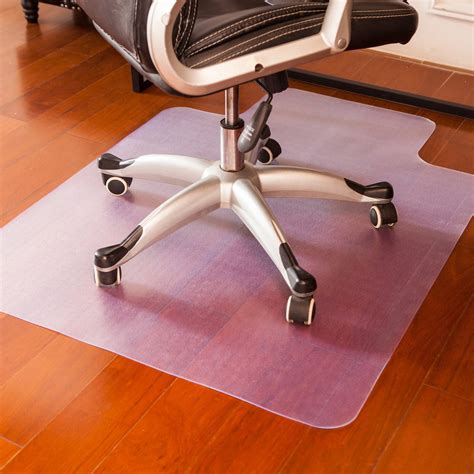 Topcobe 47"Lx35"Wx0.06"H Office Chair Mat, PVC Desk Chair Mat, Chair ...