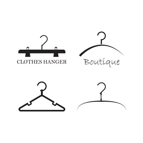 Hanger logo design 8658758 Vector Art at Vecteezy