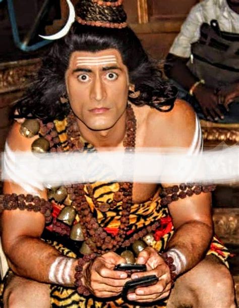 Mohit Raina on the sets of Devon ke dev Mahadev behind the scenes ...