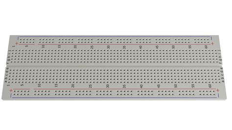 3D Breadboard Protoboard - TurboSquid 1486150