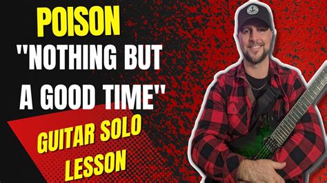 Poison - "Nothing But A Good Time" Guitar Solo Lesson - YouTube