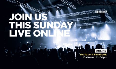 !Audacious Church Online - Live streaming of this week's services