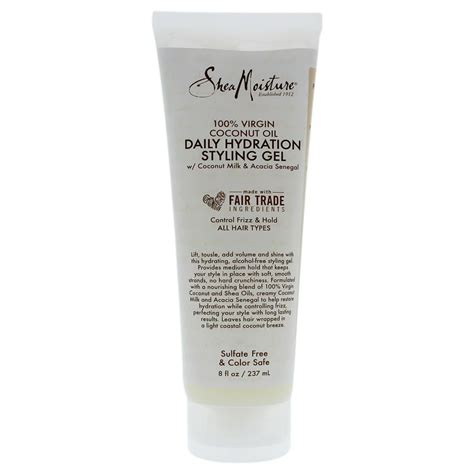 Shea Moisture Skin Care Gel Daily Hydration 8 OZ - Walmart.com - Walmart.com