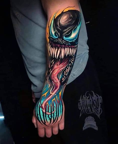 Venom Tattoo by Khail Aitken