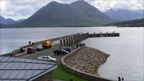 Raasay's new ferry terminal opened - BBC News