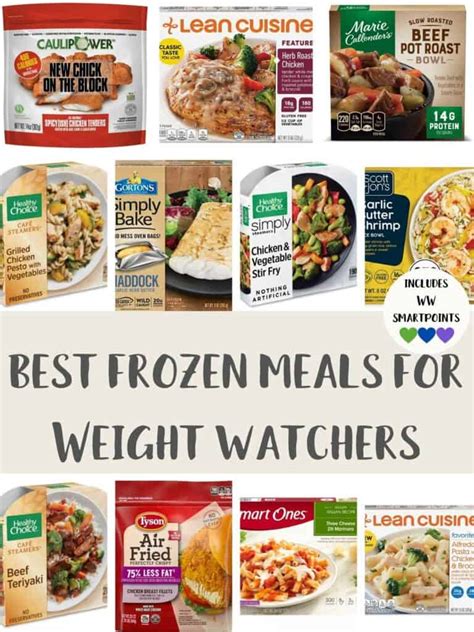 Best Frozen meals for Weight Watchers | Pointed Kitchen