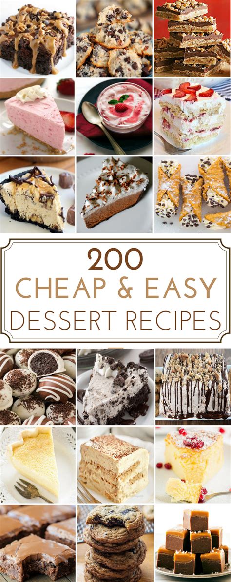 200 Cheap & Easy Desserts - Prudent Penny Pincher