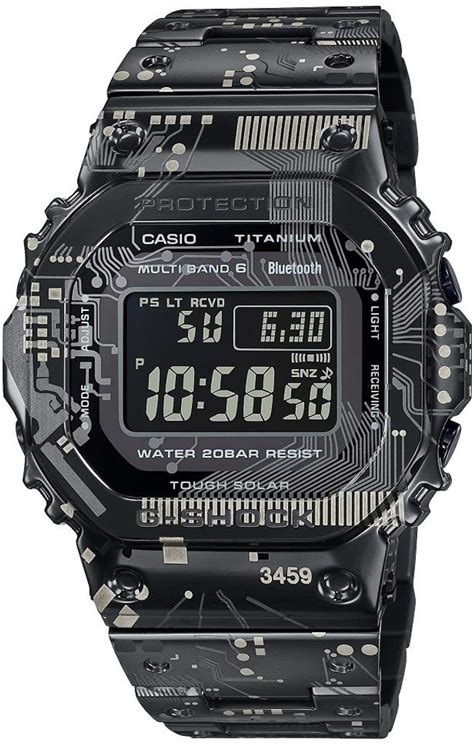 Casio G-Shock GMW-B5000TCC-1ER Titanium Circuit Camo Series | Helveti.eu