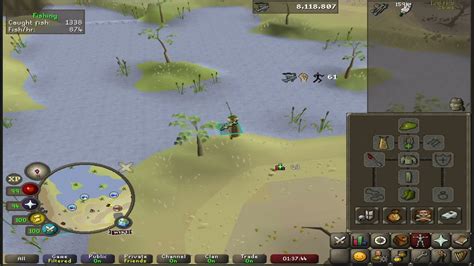 OSRS AFK Fishing - Barb fish with fish barrel @ COX - YouTube