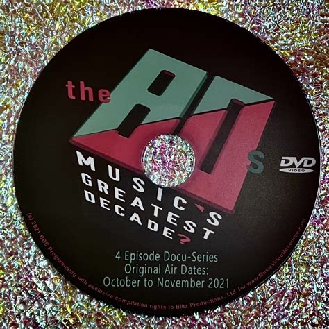 The 80s Music’s Greatest Decade? 2 DVD Set (4 Part 2021 Docu-Series 4 HOURS) Featuring EXCLUSIVE ...