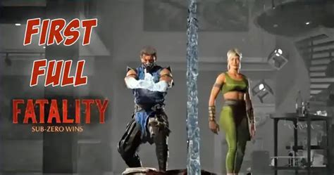 Sub-Zero shows off new full Fatality in Mortal Kombat 1