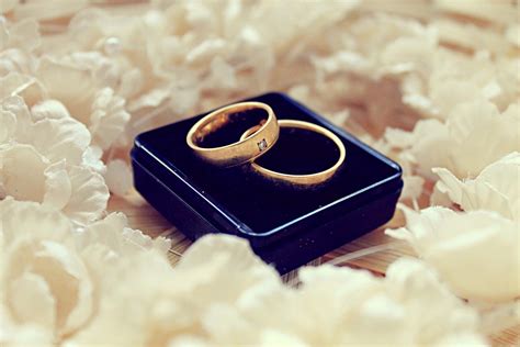 Download A Perfect Pair of Wedding Rings to Celebrate a Perfect Love | Wallpapers.com