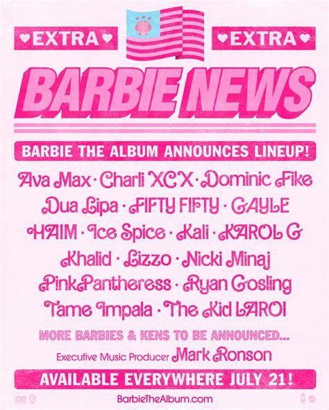 The soundtrack to Greta Gerwig's Barbie movie is set for vinyl