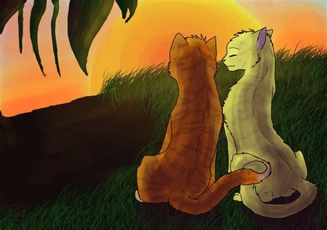 Firestar and Sandstorm by Espenfluss on DeviantArt