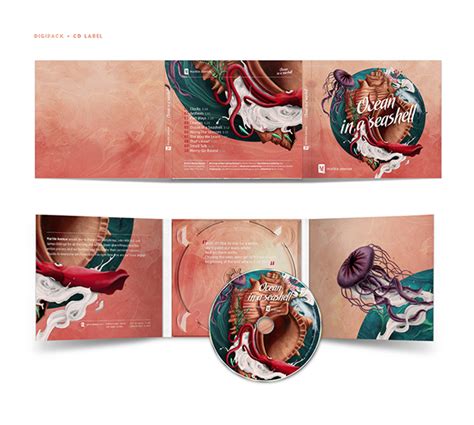 OCEAN IN A SEASHELL • ALBUM DESIGN on Behance