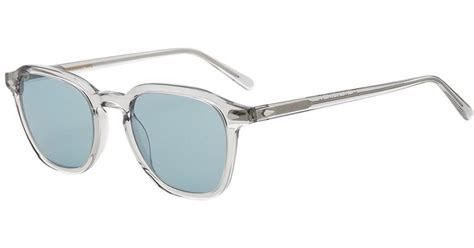 Moscot Vantz Sunglasses in Light Grey (Gray) for Men | Lyst