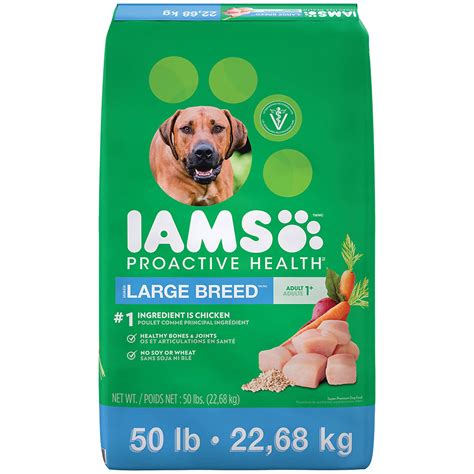 Iams ProActive Health Adult Large Breed Dry Dog Food, 50 lbs. - BJs WholeSale Club