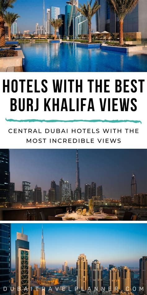 10 Best Dubai Hotels with Amazing Burj Khalifa Views - Dubai Travel Planner