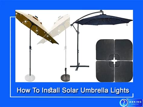 How To Install Solar Umbrella Lights (10 Easy Steps)