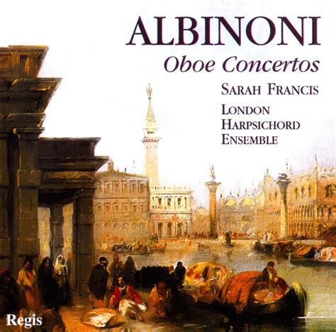 Albinoni: Oboe Concertos - London Harpsichord Ensemble - jewish-music