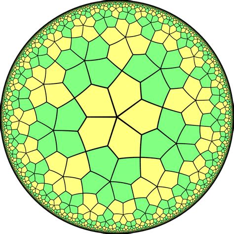 Pentagon tiling | Tessellation art, Mathematics art, Pattern art