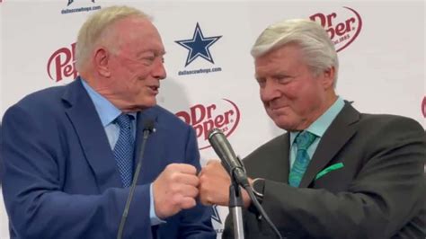 Jerry Jones hopeful that inducting Jimmy Johnson in the Cowboys' Ring of Honor will 'finally ...