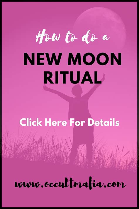 How To Do A New Moon Ritual For Manifestation 2021! - in 2021 | New ...