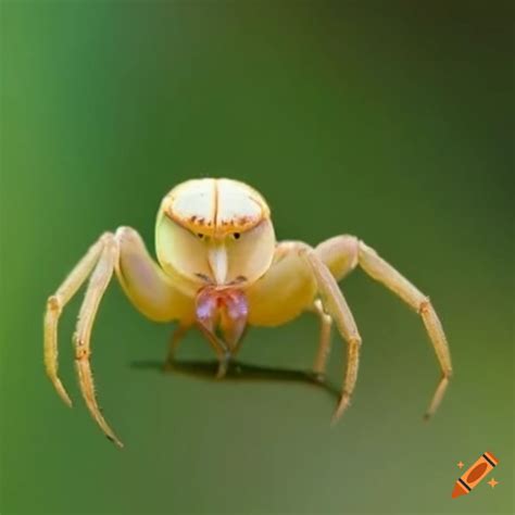 Crab spider on Craiyon