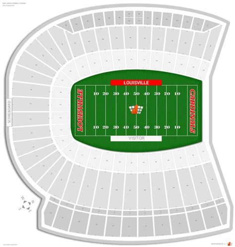 University Of Louisville Football Stadium Seating Chart | Brokeasshome.com