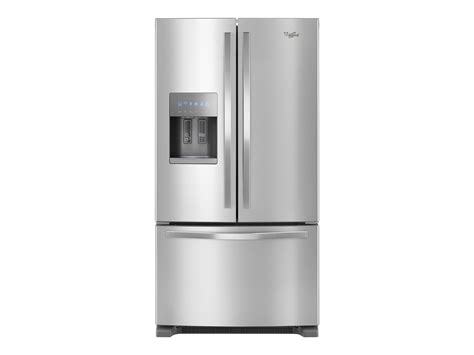 Whirlpool WRF555SDFZ - Refrigerator/freezer - french style with ice ...