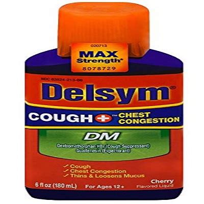 Delsym Cough Syrup, Uses, Composition, and Side Effects - Mediebook