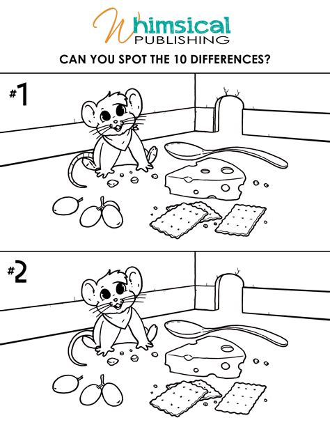 Printable Spot The Difference