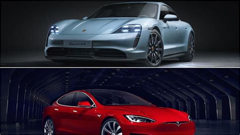 Porsche Taycan vs. Tesla Model S