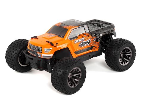 Arrma Granite 4X4 3S BLX 1/10 RTR Brushless Monster Truck (Orange/Black ...