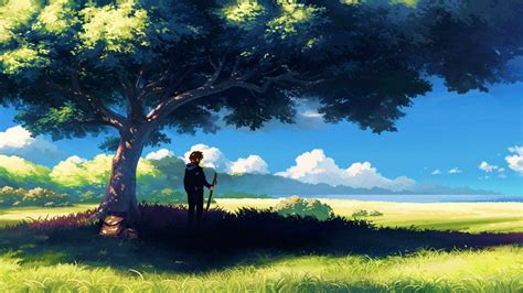 Anime Scenery Wallpaper 1366x768 - Anime Wallpaper HD