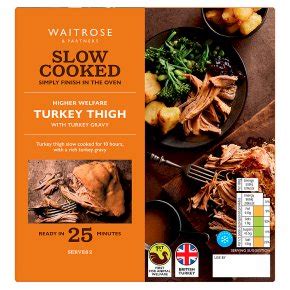 Waitrose Slow Cooked Turkey With Gravy | Waitrose & Partners