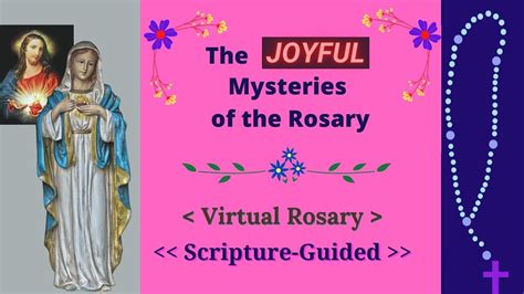 The JOYFUL Mysteries - Virtual Rosary, Monday Rosary, Saturday Rosary - YouTube