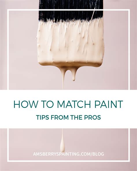 How To Match Paint Color - Paint Colors