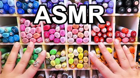 ART SUPPLY ASMR - YouTube