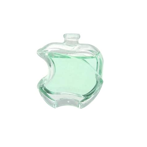 cute perfume bottle display 40ml glass apple shaped perfume bottle ...