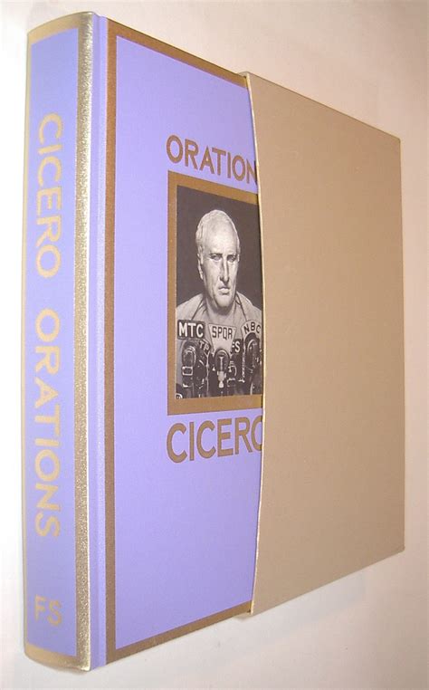 Cicero Orations Folio Society 2011 - HC Books