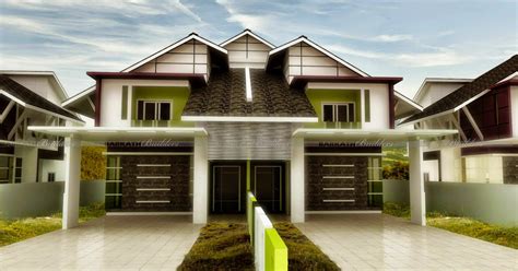 Barkath Builders: Rumah 2 Tingkat Semi D, Perak